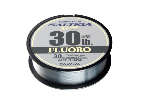 DAIWA - Saltiga X'Link Fluorocarbon Leader 30m 0,33mm 7,3kg