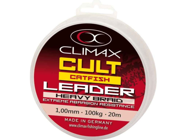 Climax - CULT Catfish Leader šedá 20m