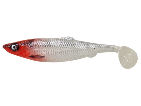 SAVAGE GEAR - Umělá nástraha - 4D Herring Shad 16cm / 28g - Red head - VÝPRODEJ