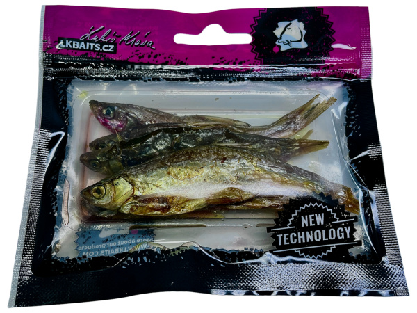 LK Baits - Predátor dipovaná rybička XL