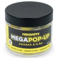 Mikbaits - Plovoucí Fluo boilie Mega 300ml, 25mm - Ananas N-BA