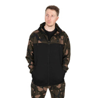 FOX - Mikina LW Black Camo Split Zip Hoody