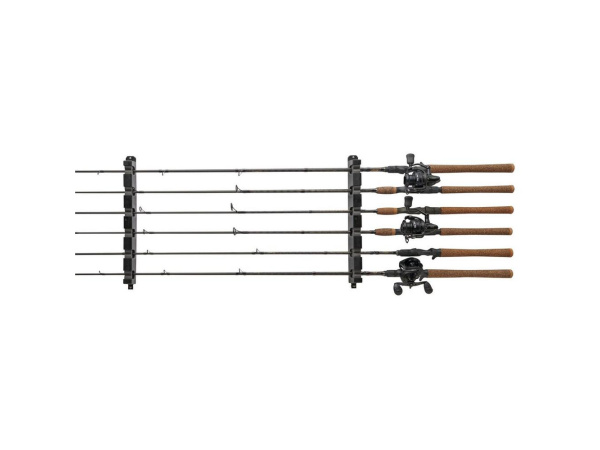 Berkley - Držák prutů na zeď Horizontal 6 rod rack