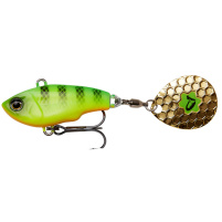 SAVAGE GEAR - Wobler Fat tail spin sinking, 8cm / 24g - Firetiger