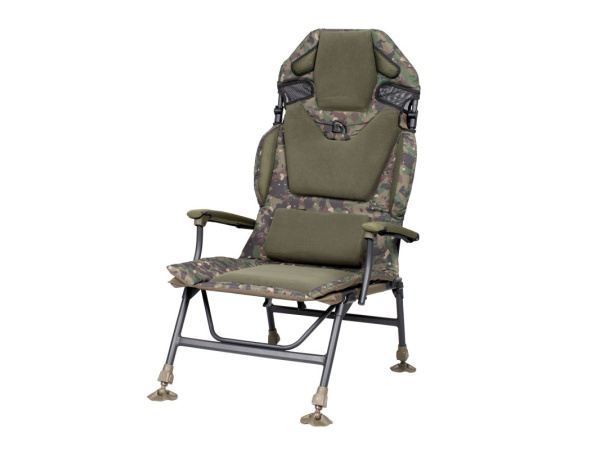 Trakker Products Trakker Křeslo komfortní s područkami - Levelite Camo Longback Chair