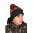 FOX - Čepice Collection Bobble Black Orange