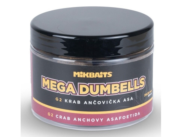 Mikbaits - Gangster mega dumbells 500ml, 24 x 30mm, G20 Enigma