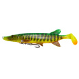 SAVAGE GEAR - Nástraha 4D Pike shad s trojháčkem 20cm 65g Firetiger