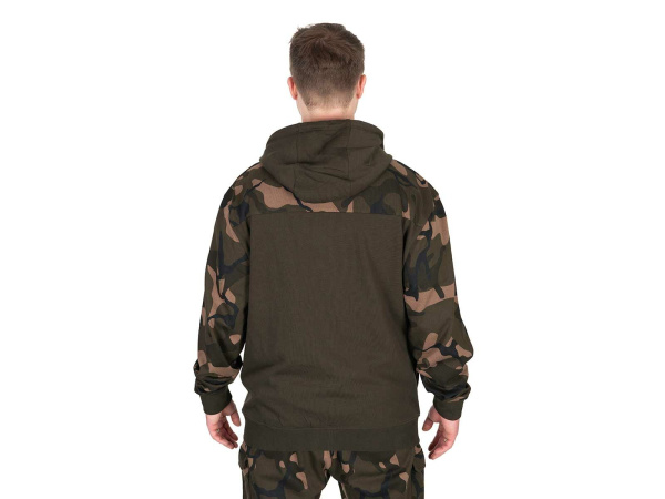 FOX - Mikina LW Khaki Camo Split Zip Hoody