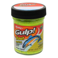 Berkley - Pstruhové těsto Gulp glitter 50g, Chunky chartreuse, garlic