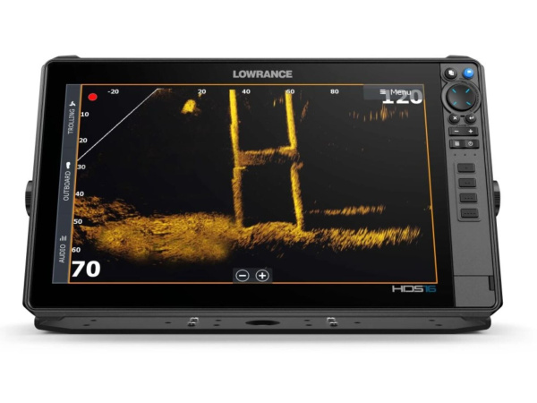 Lowrance - Sonar HDS PRO 16 bez sondy + baterie 12V/7Ah + nabíječka 0,75A/6/12V