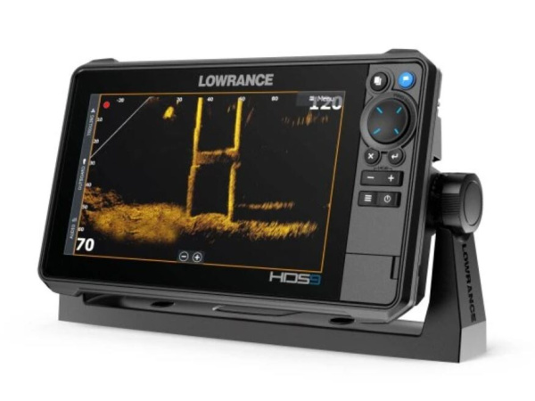 Lowrance - Sonar HDS PRO 9 se sondou ActiveImaging HD + baterie 12V/7Ah + nabíječka 0,75A/6/12V