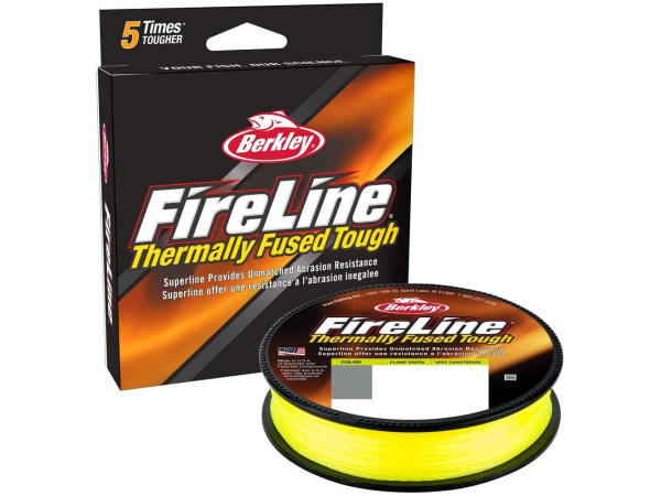 BERKLEY - Šňůra Fireline fused original 0,17mm / 10,7kg / 150m - Flame green - VÝPRODEJ