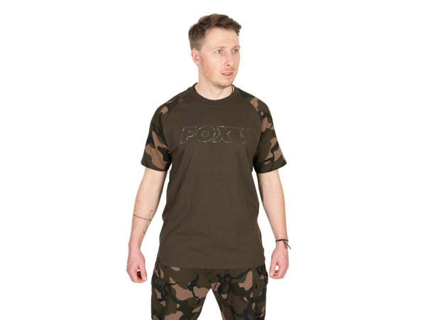 FOX - Tričko Khaki Camo Outline T-Shirt