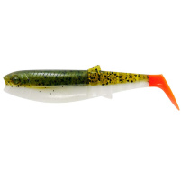 SAVAGE GEAR - Umělá nástraha - Cannibal Shad 10cm / 9g - Olive Hot Orange