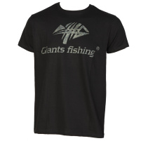 Giants fishing Tričko pánské černé Camo Logo |vel. 2XL