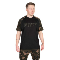 FOX - Tričko Black Camo Outline T-Shirt, vel. XXL