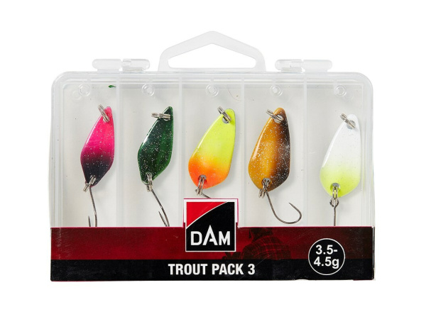 DAM - Set plandavek trout pack 3, 5 - 9g - bal. 5ks