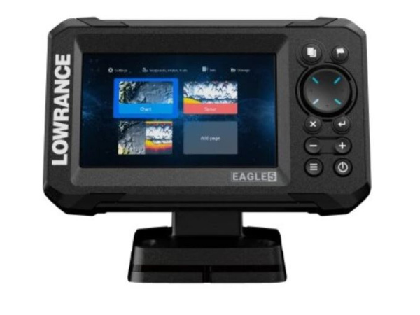 Lowrance - Sonar EAGLE 5 bez sondy + baterie 12V/7Ah + nabíječka 0,75A/6/12V