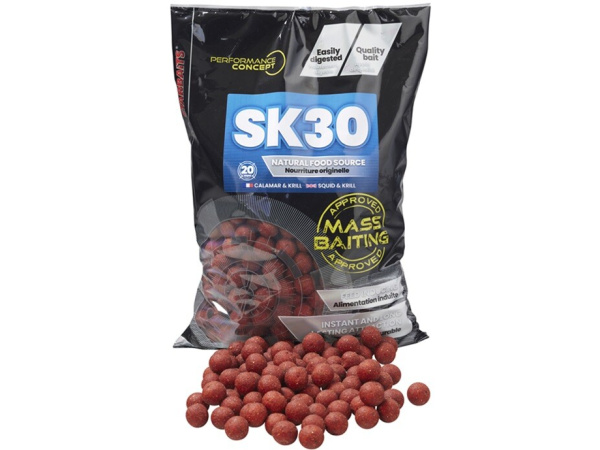 Starbaits - Boilies Mass Baiting SK30, 3kg, 24mm