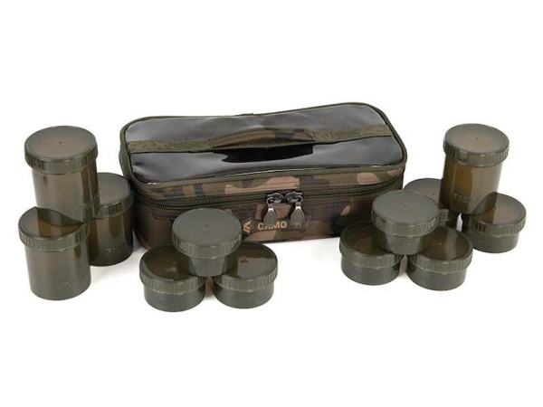 FOX - Pouzdro Camolite 12 Pot Hookbait Case