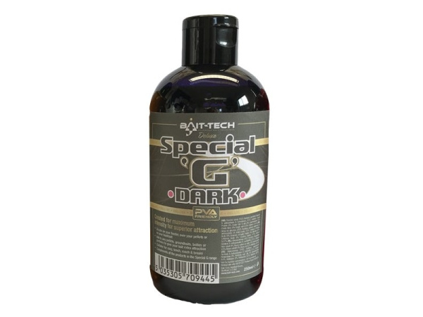 Bait-Tech tekutý posilovač Deluxe Special G Dark 250 ml - VÝPRODEJ