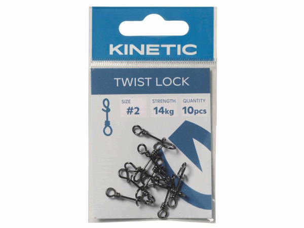 Kinetic - Karabinka Twist Lock 10ks