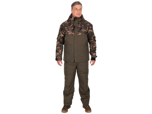 FOX - Oblek (bunda + kalhoty) Khaki/Camo Wintersuit