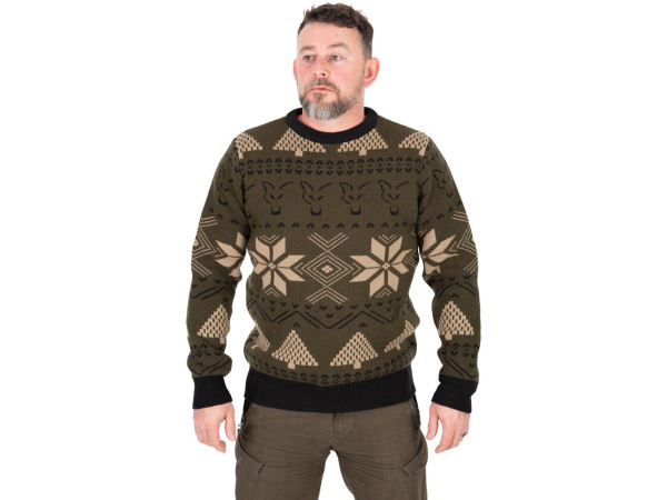 FOX - Svetr Festive Jumper, vel. XXL - VÝPRODEJ