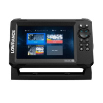 Lowrance - Sonar EAGLE 7 se sondou 50/200 HDI + baterie 12V/7Ah + nabíječka 0,75A/6/12V