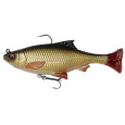 SAVAGE GEAR - Umělá Nástraha 3D Pulse tail roach s háčkem a trojháčkem 13cm / 38,5g - 2ks