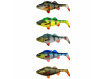 SAVAGE GEAR - Nástraha 4D Perch shad 12,5cm / 20g - Firetiger