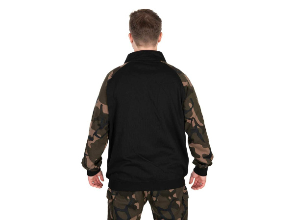 FOX - Mikina LW Black Camo QTR Zip