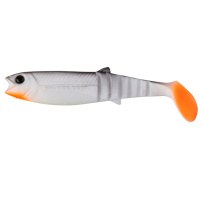 SAVAGE GEAR - Umělá nástraha - Cannibal Shad 6,8cm / 3g - White / Black