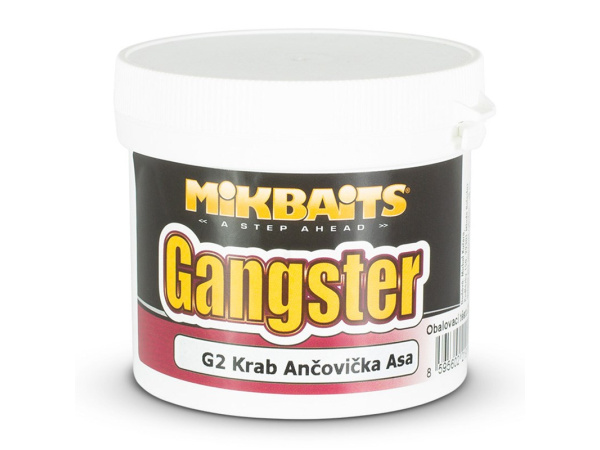 Mikbaits - Těsto trvanlivé Gangster - GSP Black Squid 200g - VÝPRODEJ