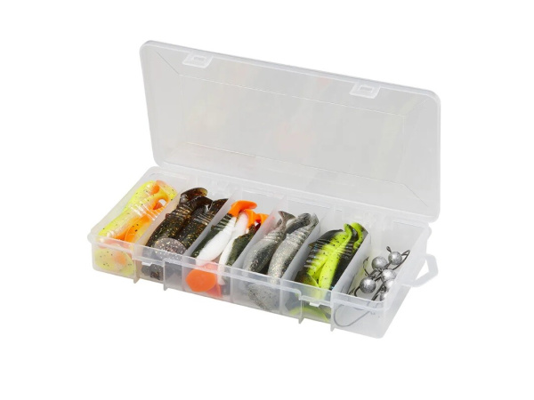 SAVAGE GEAR - Set Umělých Nástrah 10cm & 12,5cm Cannibal Shad Kit Mix barev