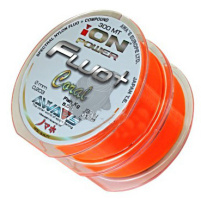 AWA-SHIMA - Silion ION POWER FLUO+ Coral - 0,309mm - 2x300m
