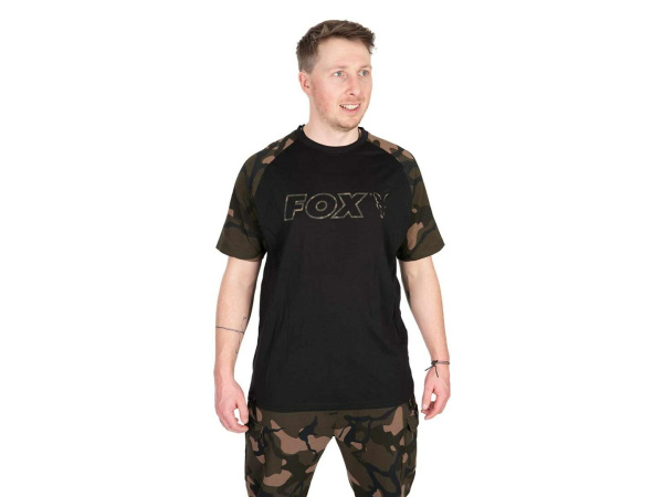 FOX - Tričko Black Camo Outline T-Shirt