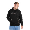 FOX - Mikina black/camo print hoody vel. XXXL - VÝPRODEJ