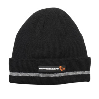 SAVAGE GEAR - Čepice reflex beanie Black/White