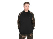 FOX - Mikina LW Black Camo QTR Zip