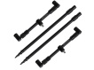 Giants fishing - Sada hrazd Gaube Buzzer Bar Set 2 Rods Black