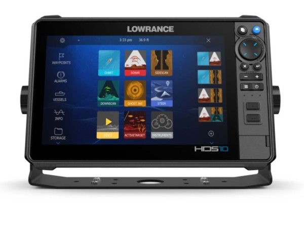 Lowrance - Sonar HDS PRO 10 bez sondy + baterie 12V/7Ah + nabíječka 0,75A/6/12V