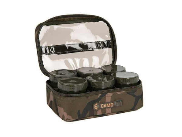 FOX - Pouzdro Camolite 8 Pot Hookbait Case