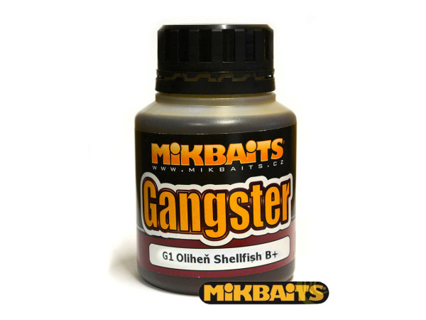 Mikbaits - Dip Gangster 125ml - GSP Black Squid - VÝPRODEJ