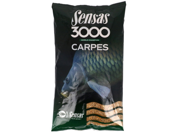 Sensas - Krmítková směs 3000 CARPES, 3kg - VÝPRODEJ