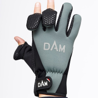 DAM - Rukavice Neoprene fighter glove, vel. L, black/gray