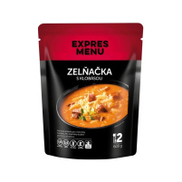 EXPRES MENU - Polévka Zelná s klobásou 600g