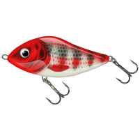 Salmo - Wobler Slider floating 7cm - Holo red head striper