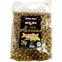 Magic Wolf - Boilies 5kg / 20mm - Kukuřice/Řepka